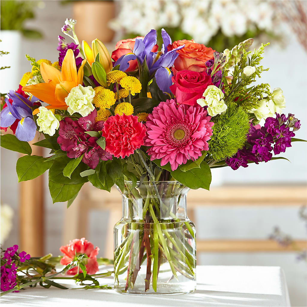 Bold & Bright – A Florist Original – LARRY'S FLORIST, Cliffside Park NJ