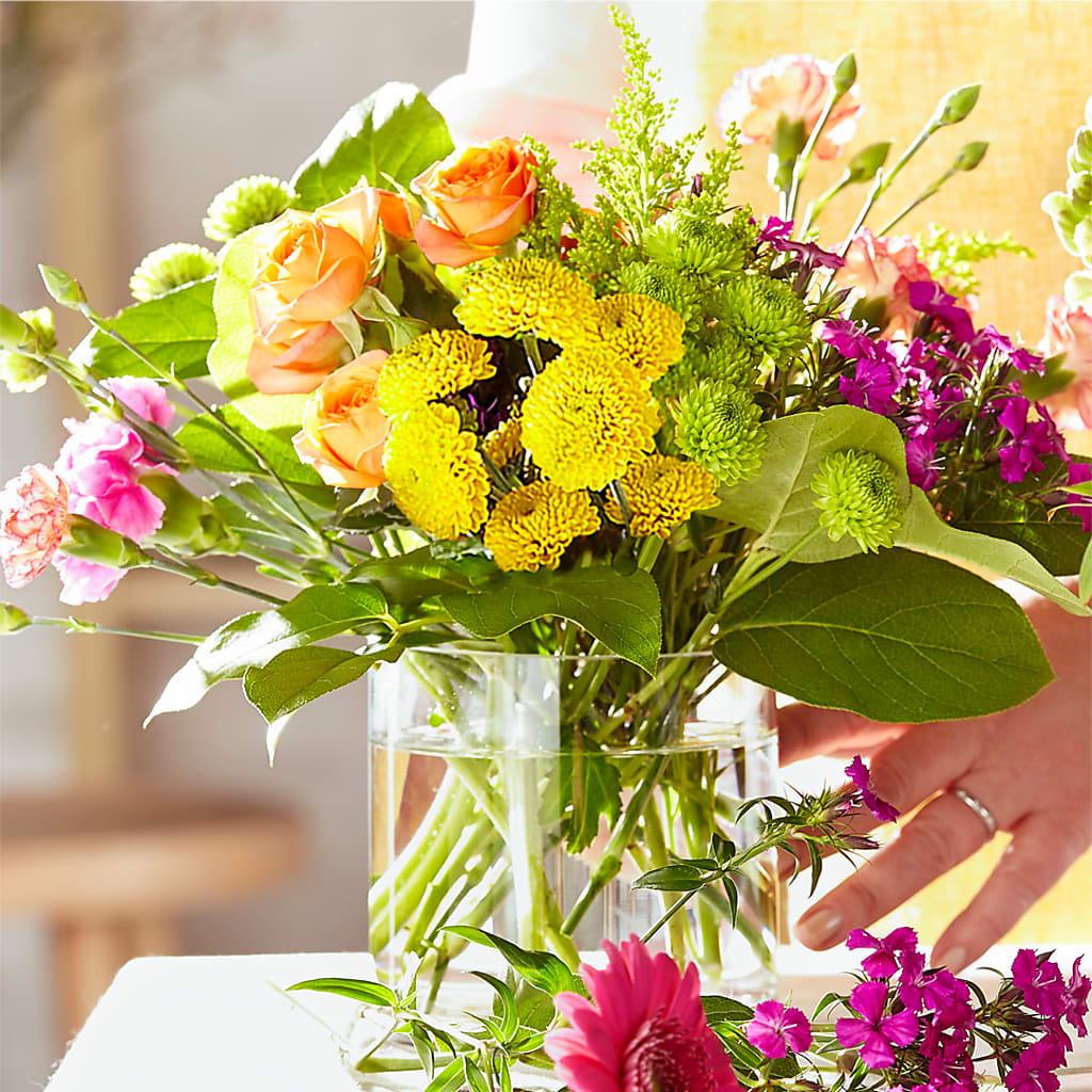 Bold & Bright – A Florist Original – LARRY'S FLORIST, Cliffside Park NJ