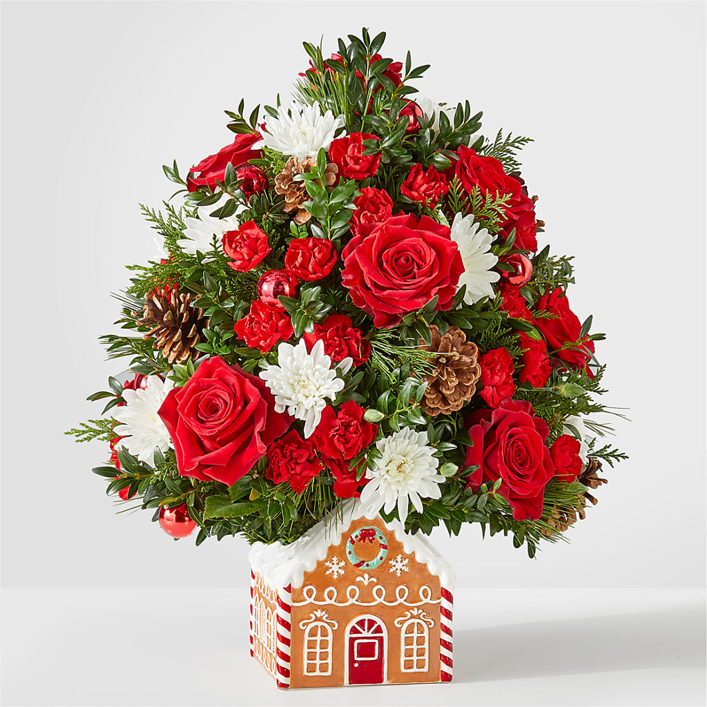 Spiced Gingerbread Tree – LARRY'S FLORIST, Cliffside Park NJ