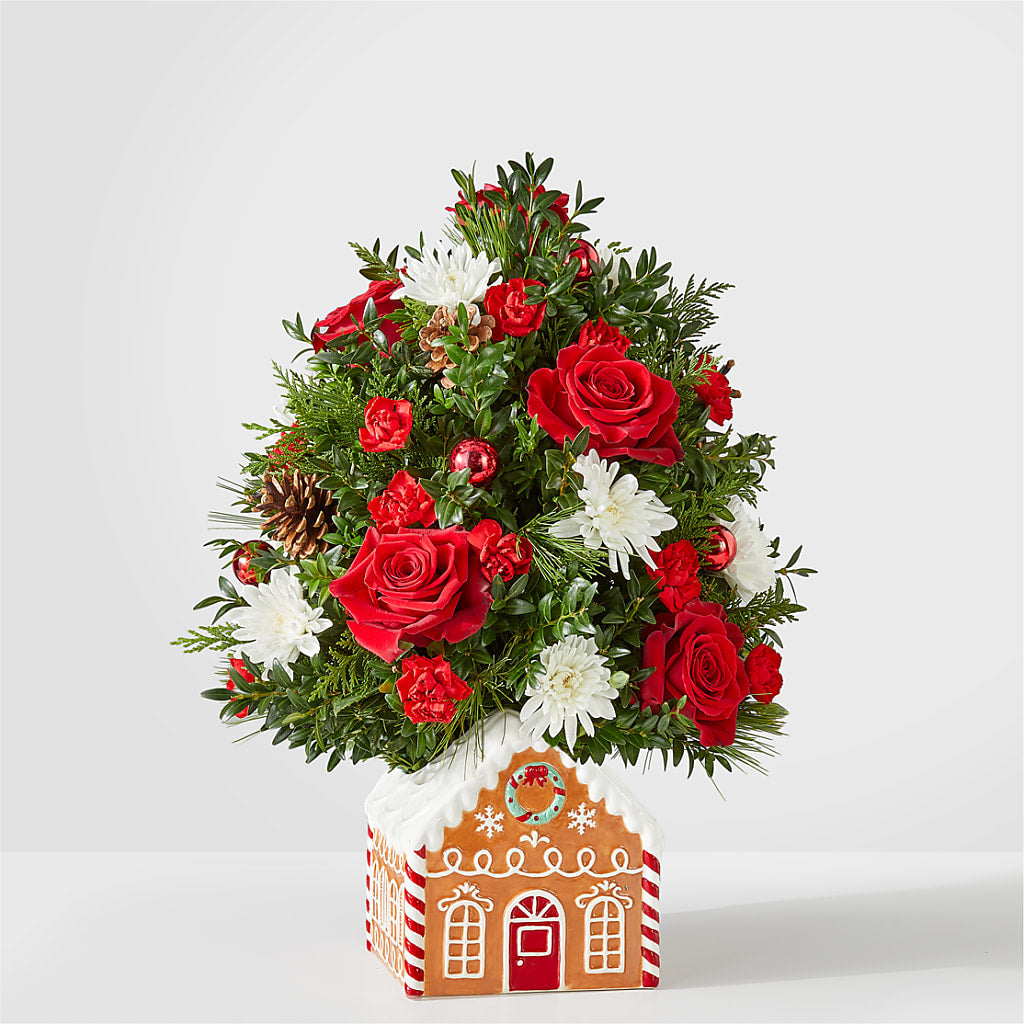 Spiced Gingerbread Tree – LARRY'S FLORIST, Cliffside Park NJ