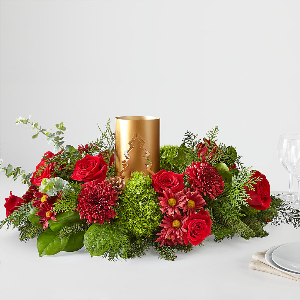 Toast the Season Centerpiece – LARRY'S FLORIST, Cliffside Park NJ