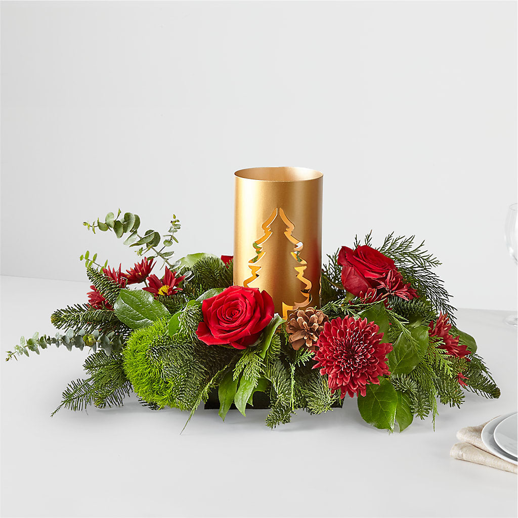 Toast the Season Centerpiece – LARRY'S FLORIST, Cliffside Park NJ