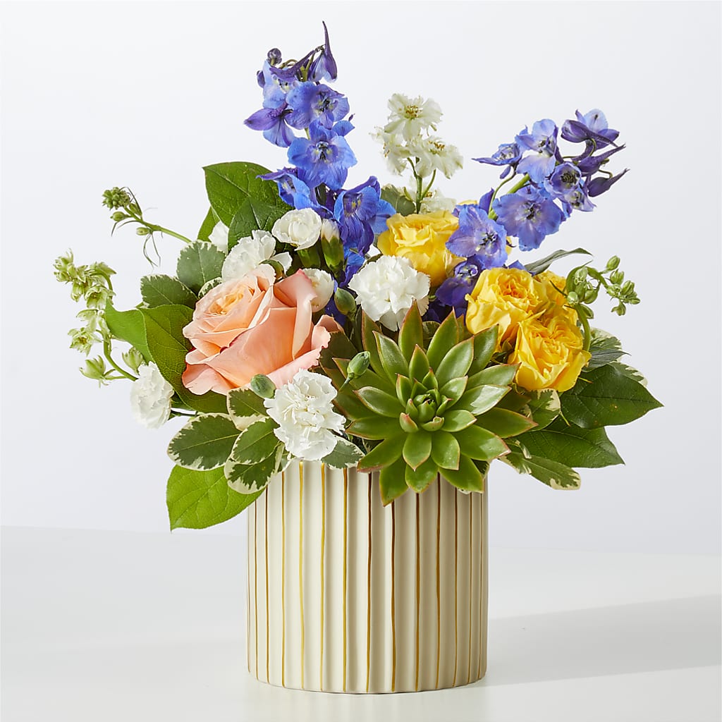 Cobalt Reverie Bouquet – LARRY'S FLORIST, Cliffside Park NJ