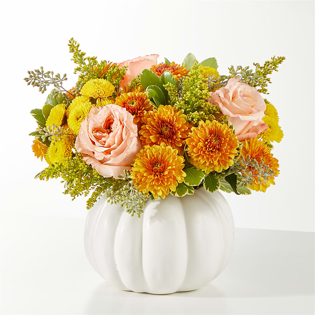 Peachy Pumpkin – LARRY'S FLORIST, Cliffside Park NJ