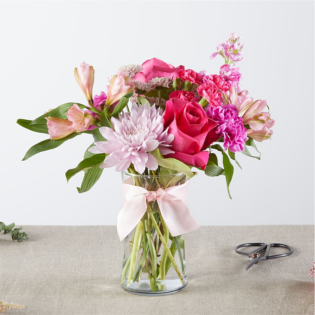 Pink Ribbon - A Florist Original – LARRY'S FLORIST, Cliffside Park NJ