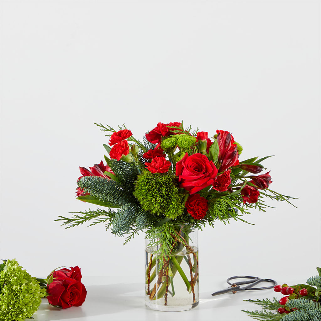 Merry Moment Bouquet – A Florist Original – LARRY'S FLORIST, Cliffside Park NJ