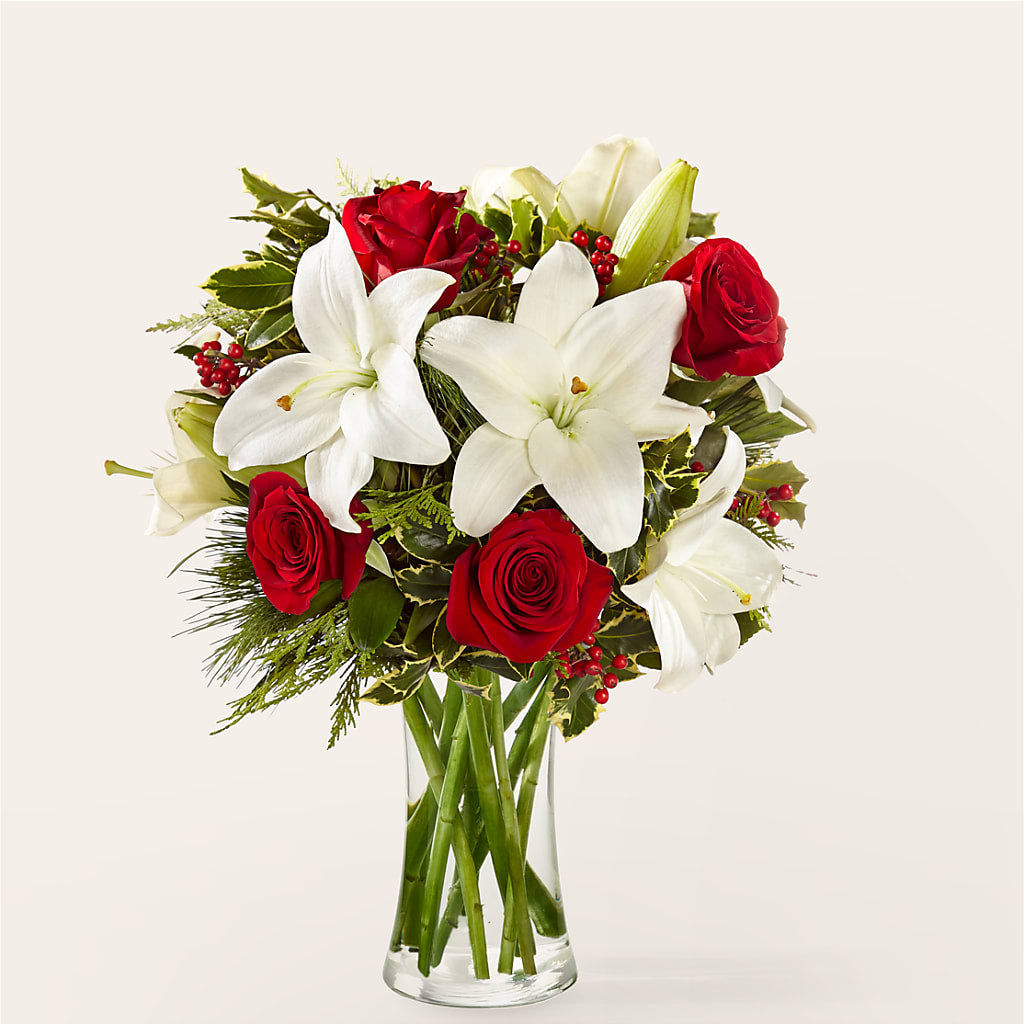 Sparkling Snowflakes Bouquet – LARRY'S FLORIST, Cliffside Park NJ
