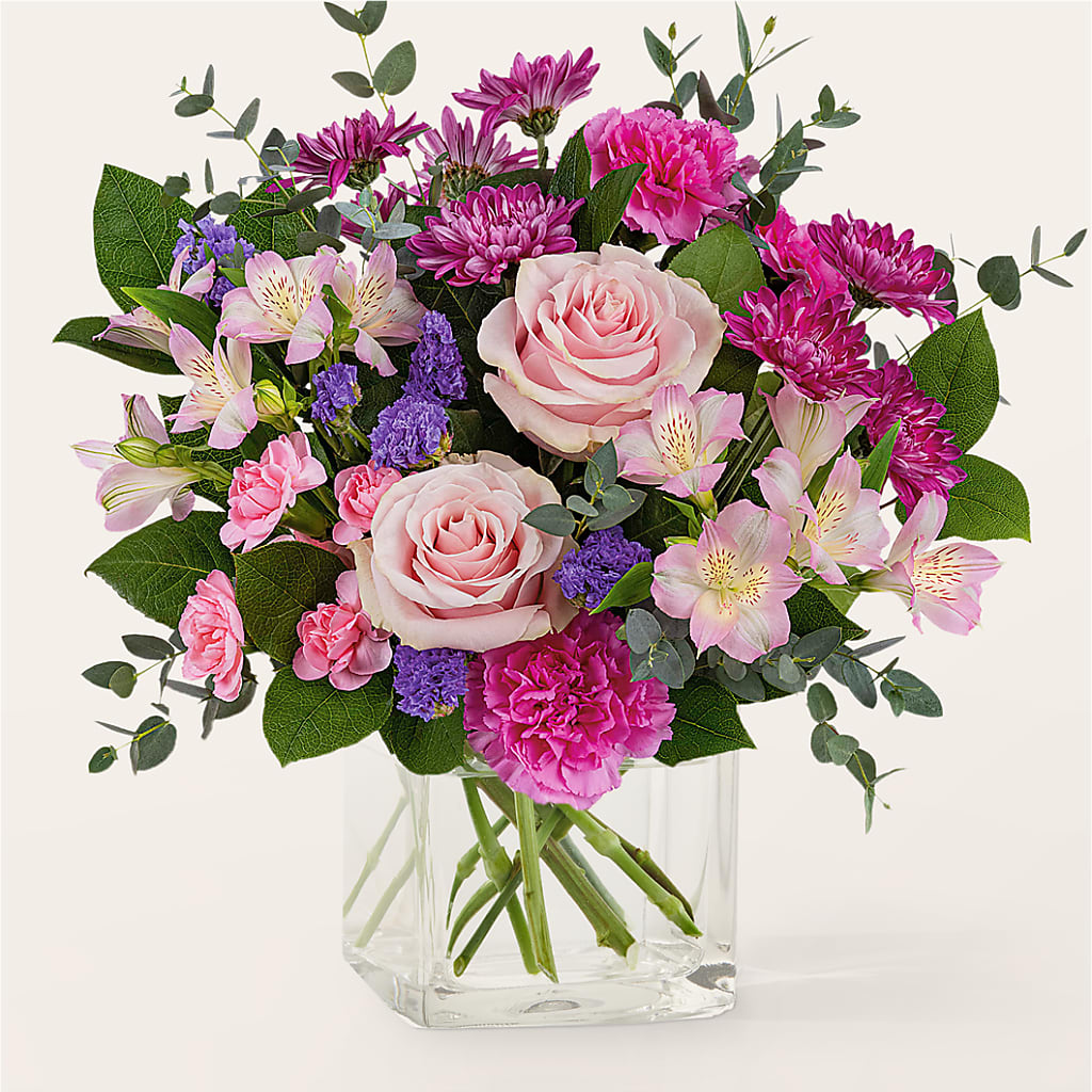 Rosy Radiance Bouquet – LARRY'S FLORIST, Cliffside Park NJ