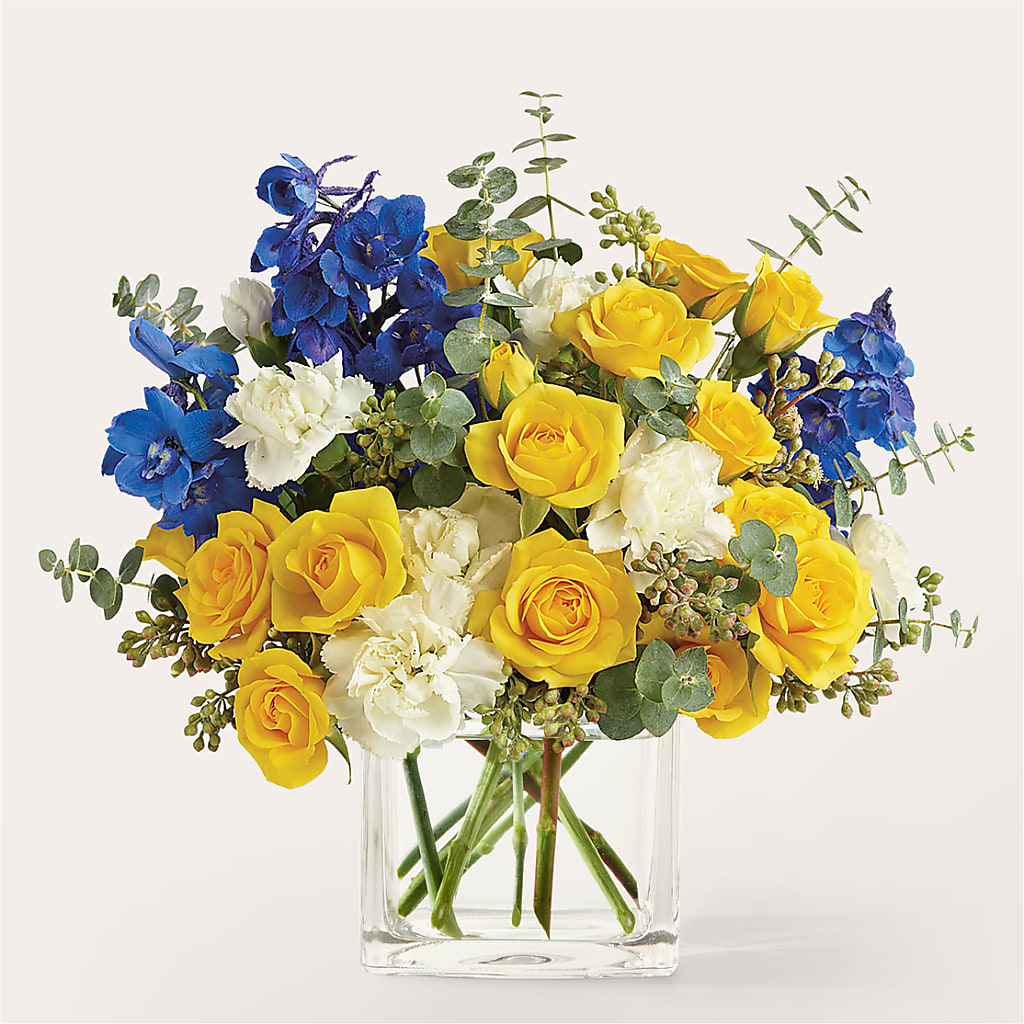 Sparkling Citrine Bouquet – LARRY'S FLORIST, Cliffside Park NJ