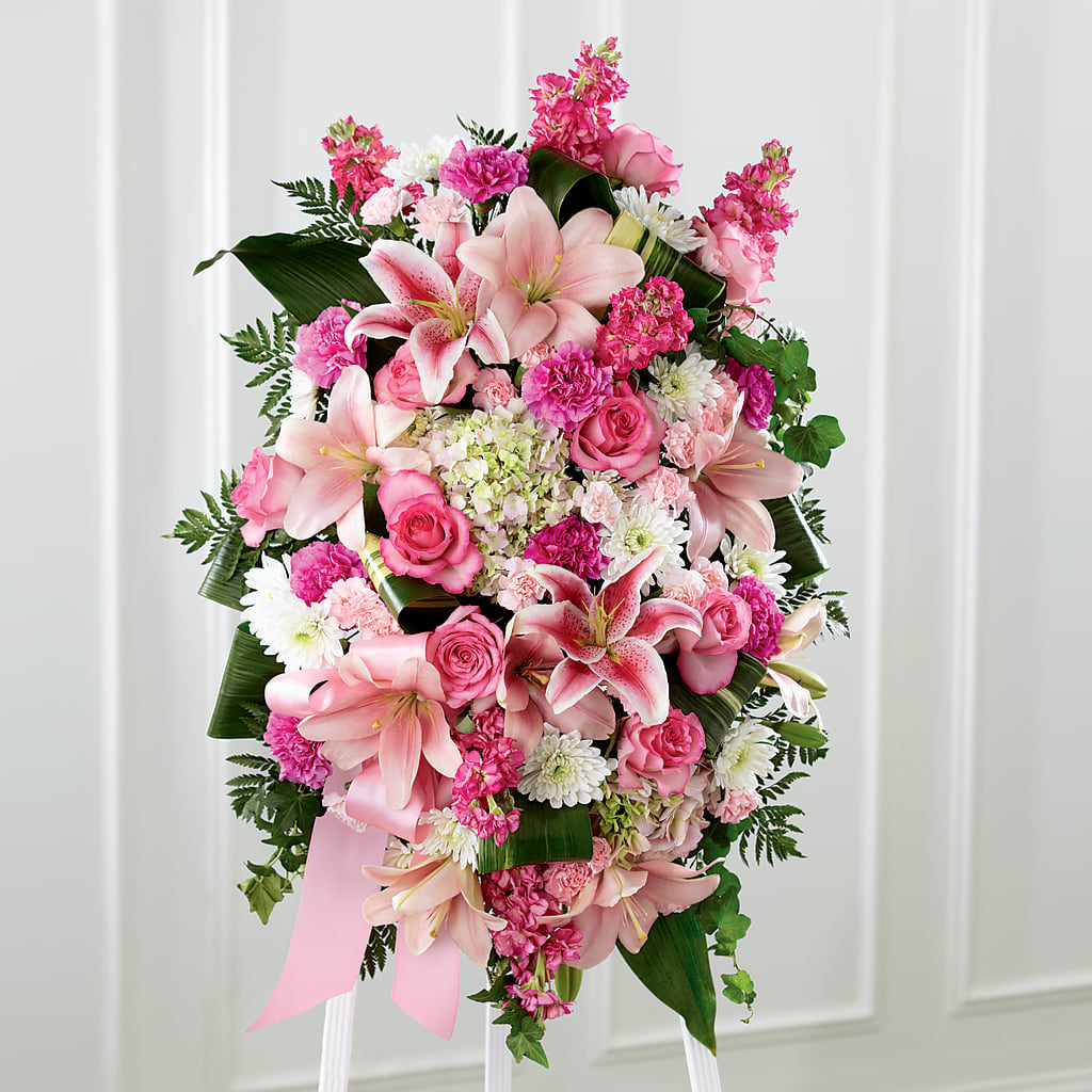 Comforting Standing Spray – LARRY'S FLORIST, Cliffside Park NJ