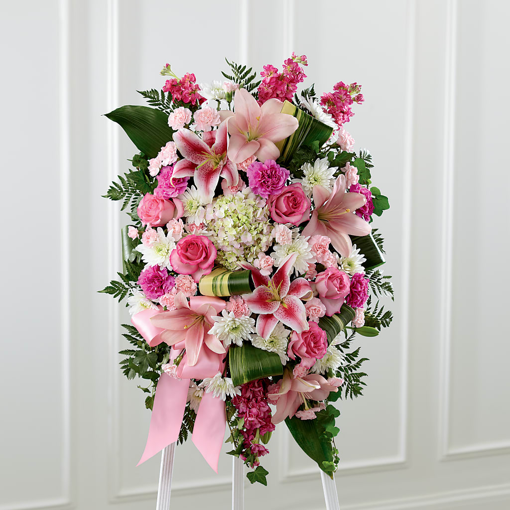 Comforting Standing Spray – LARRY'S FLORIST, Cliffside Park NJ