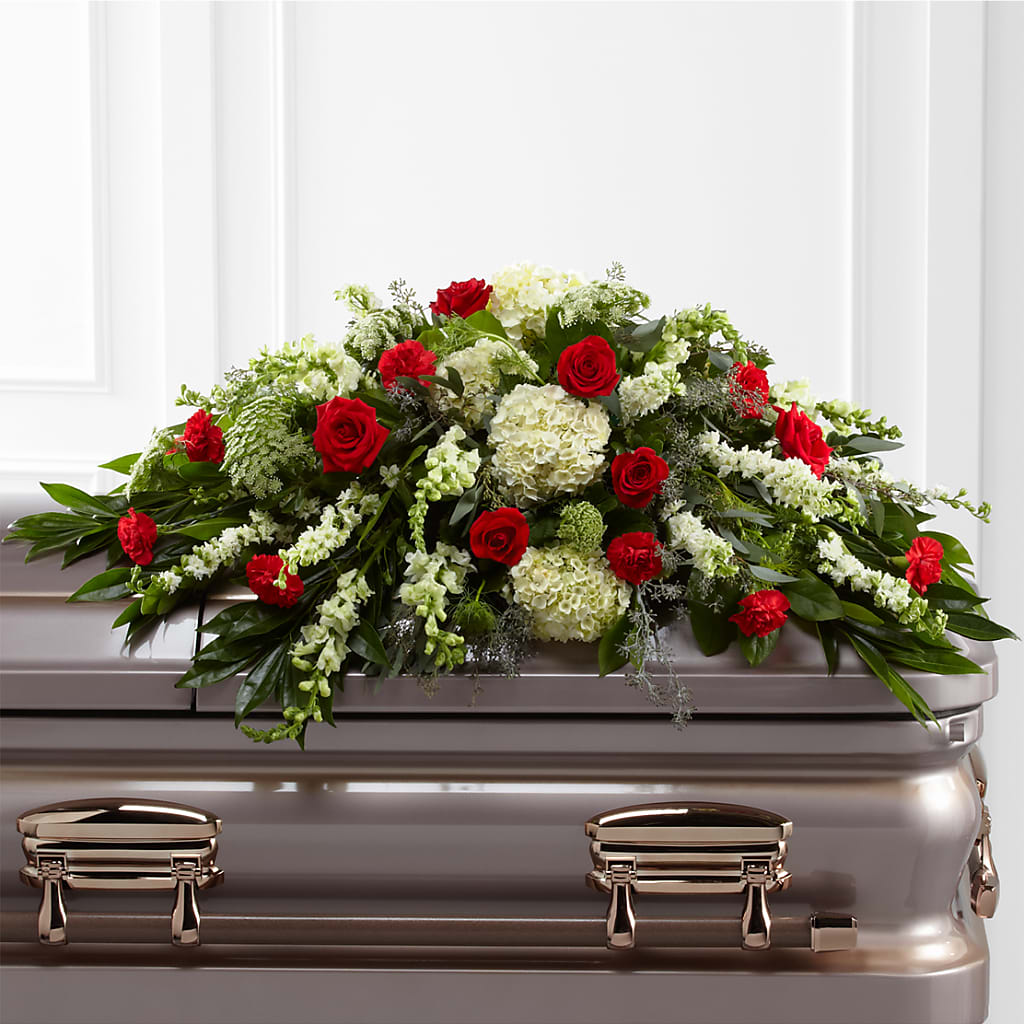 Sincerity Casket Spray – LARRY'S FLORIST, Cliffside Park NJ