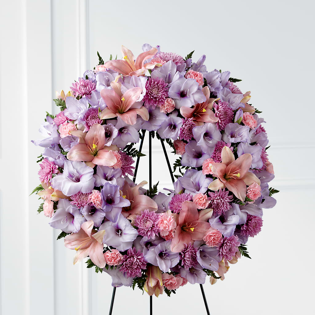 Beloved Friend Wreath – LARRY'S FLORIST, Cliffside Park NJ