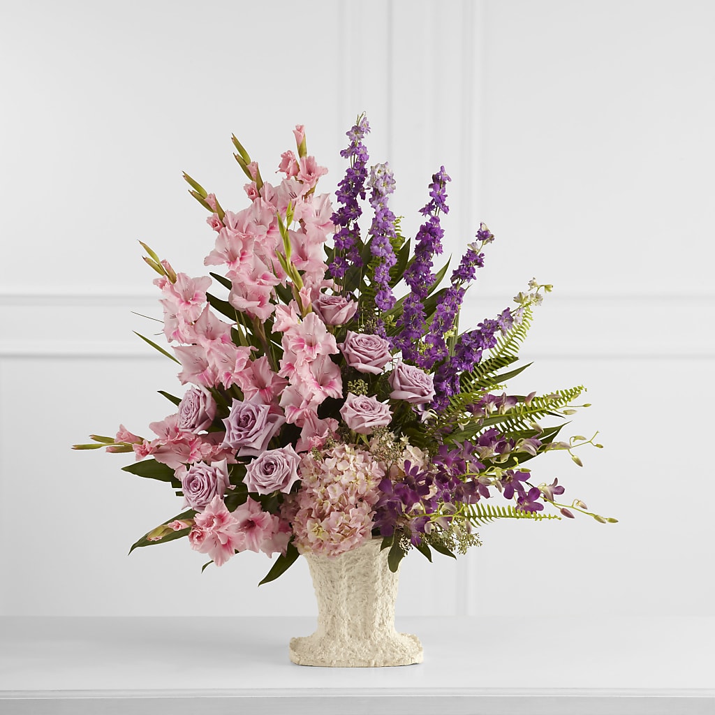 Flowing Garden Arrangement – LARRY'S FLORIST, Cliffside Park NJ