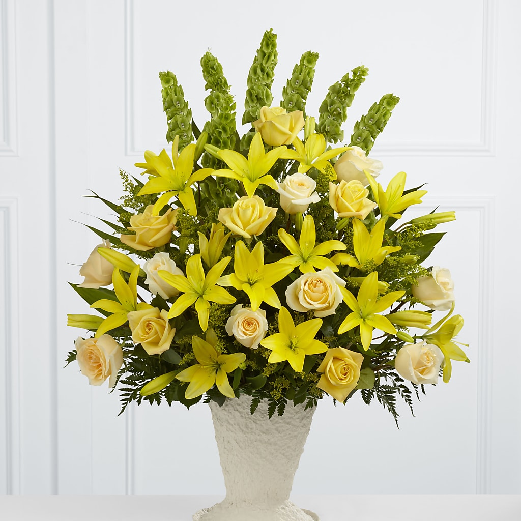 Golden Memories Arrangement – LARRY'S FLORIST, Cliffside Park NJ