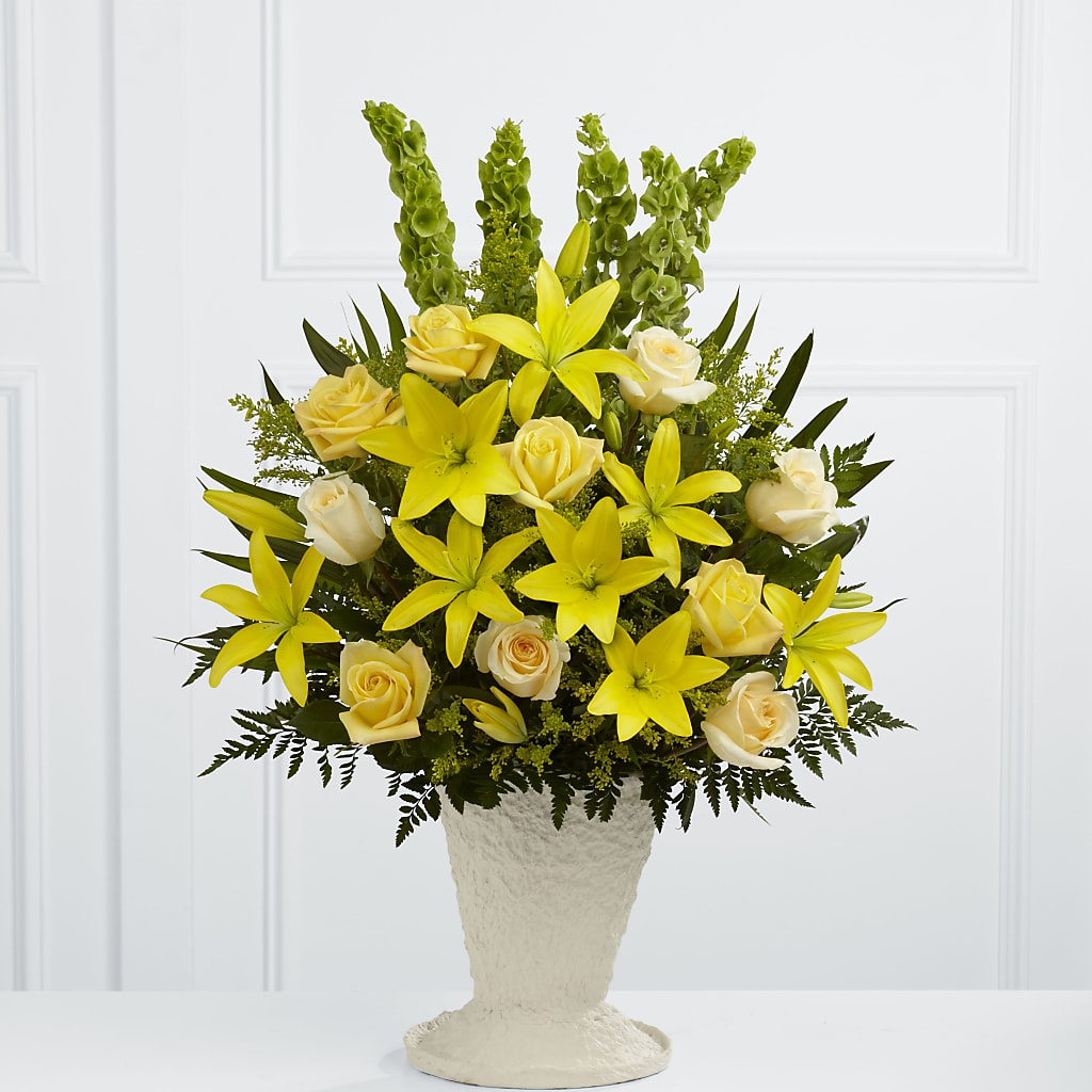 Golden Memories Arrangement – LARRY'S FLORIST, Cliffside Park NJ