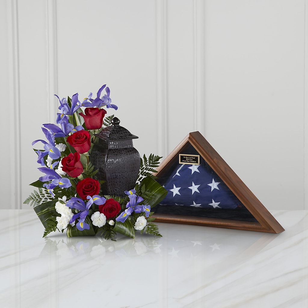 Patriotic Tribute Arrangement – LARRY'S FLORIST, Cliffside Park NJ