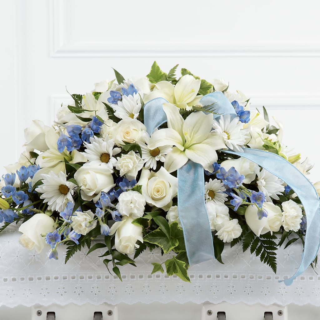 Tender Treasure Casket Spray – LARRY'S FLORIST, Cliffside Park NJ