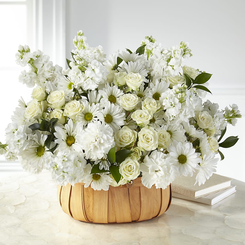 Graceful Garden Basket – LARRY'S FLORIST, Cliffside Park NJ