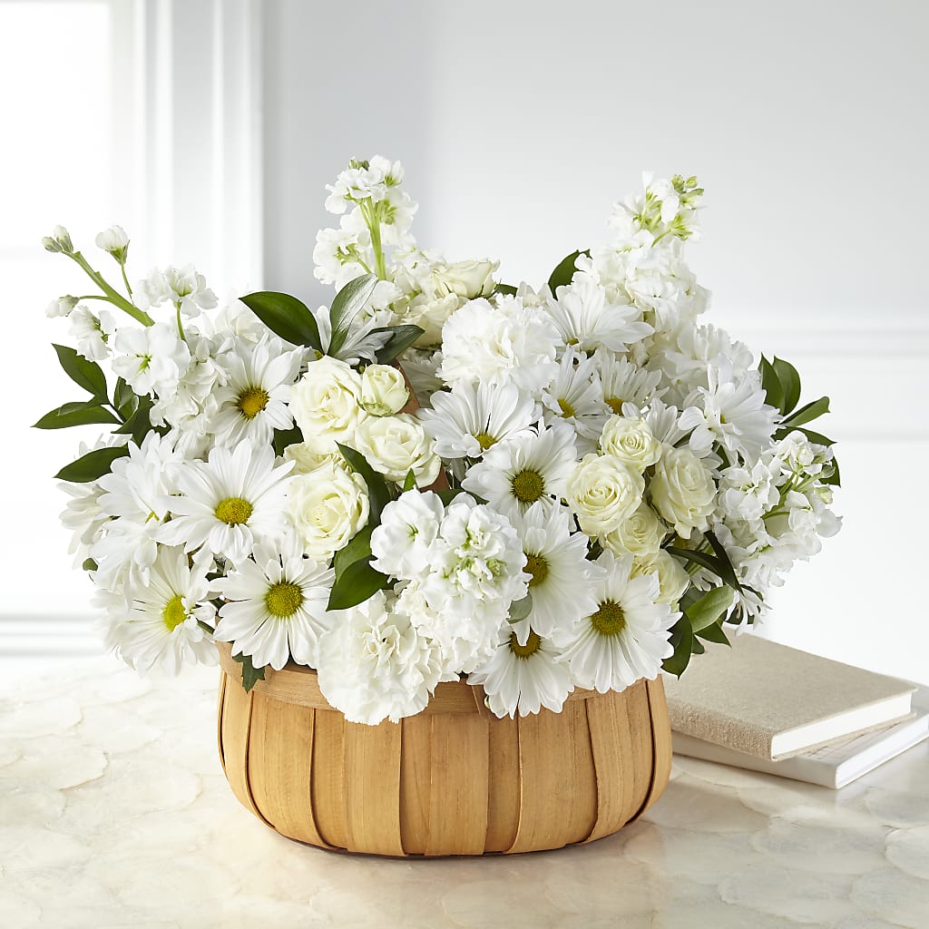 Graceful Garden Basket – LARRY'S FLORIST, Cliffside Park NJ