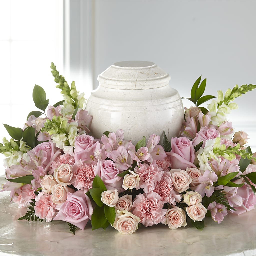 Blooms of Hope Cremation Adornment – LARRY'S FLORIST, Cliffside Park NJ
