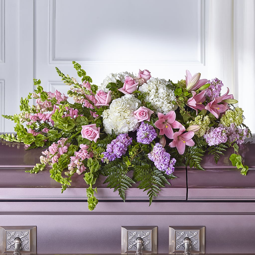 Life's Gratitude Casket Spray – LARRY'S FLORIST, Cliffside Park NJ