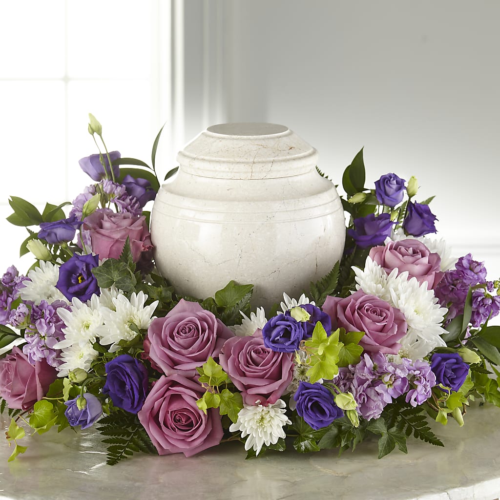 Blooming Sympathy Cremation Adornment – LARRY'S FLORIST, Cliffside Park NJ