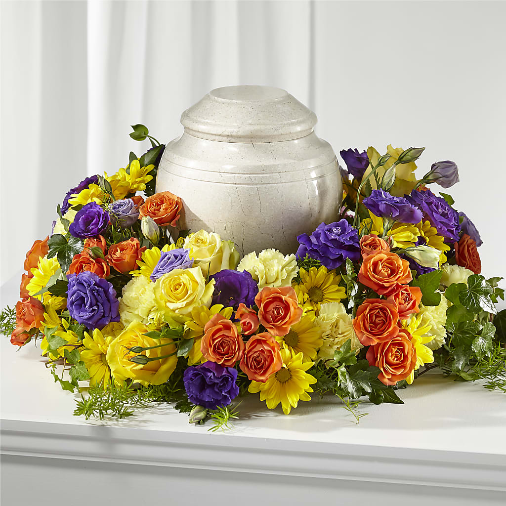 Blossoms of Remembrance Cremation Adornment – LARRY'S FLORIST, Cliffside Park NJ