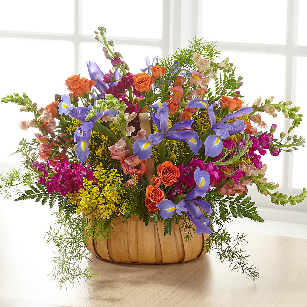 Garden of Life Basket – LARRY'S FLORIST, Cliffside Park NJ