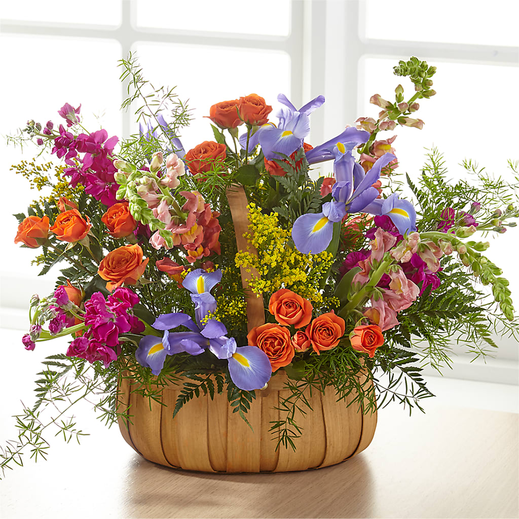 Garden of Life Basket – LARRY'S FLORIST, Cliffside Park NJ