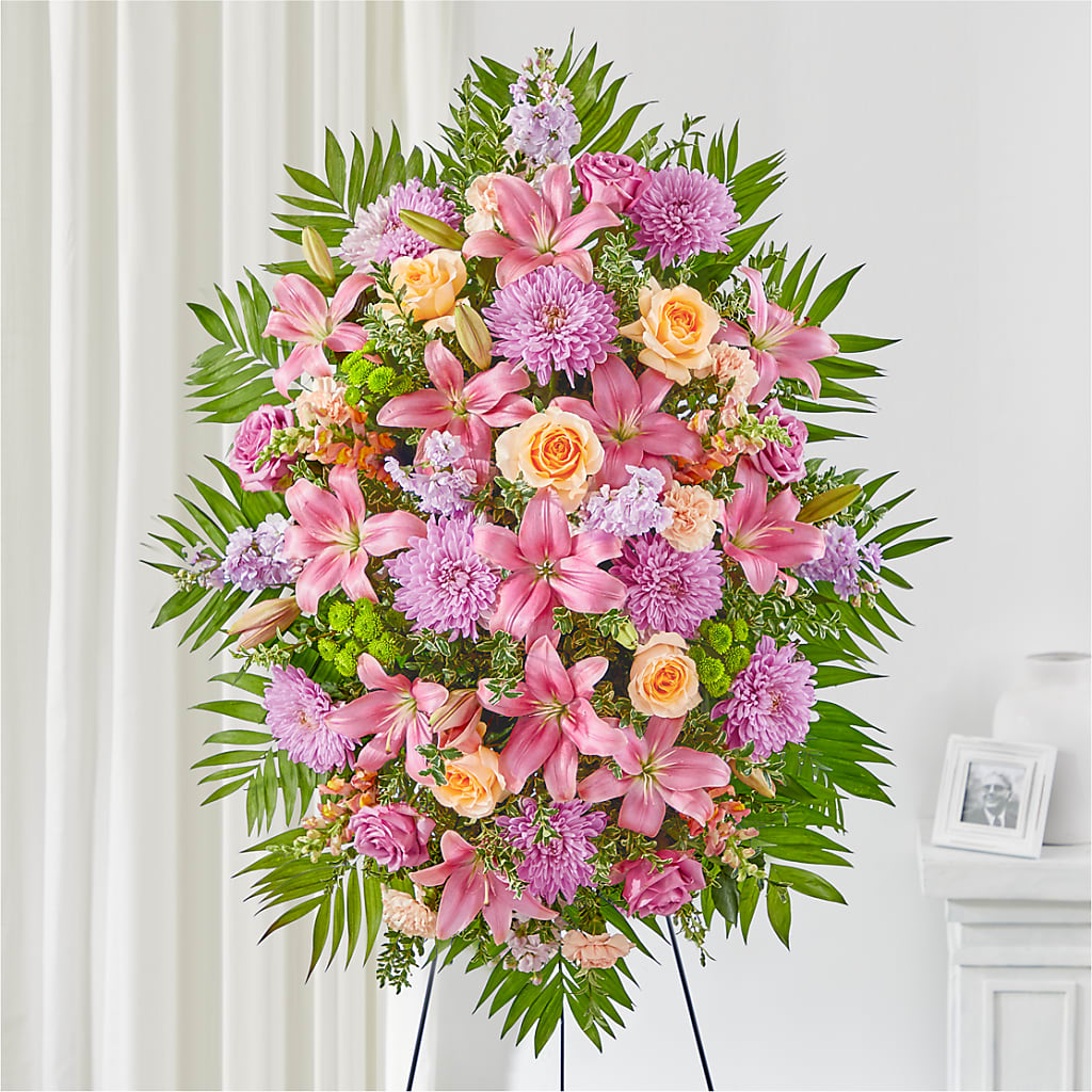 Love & Light Standing Spray – LARRY'S FLORIST, Cliffside Park NJ