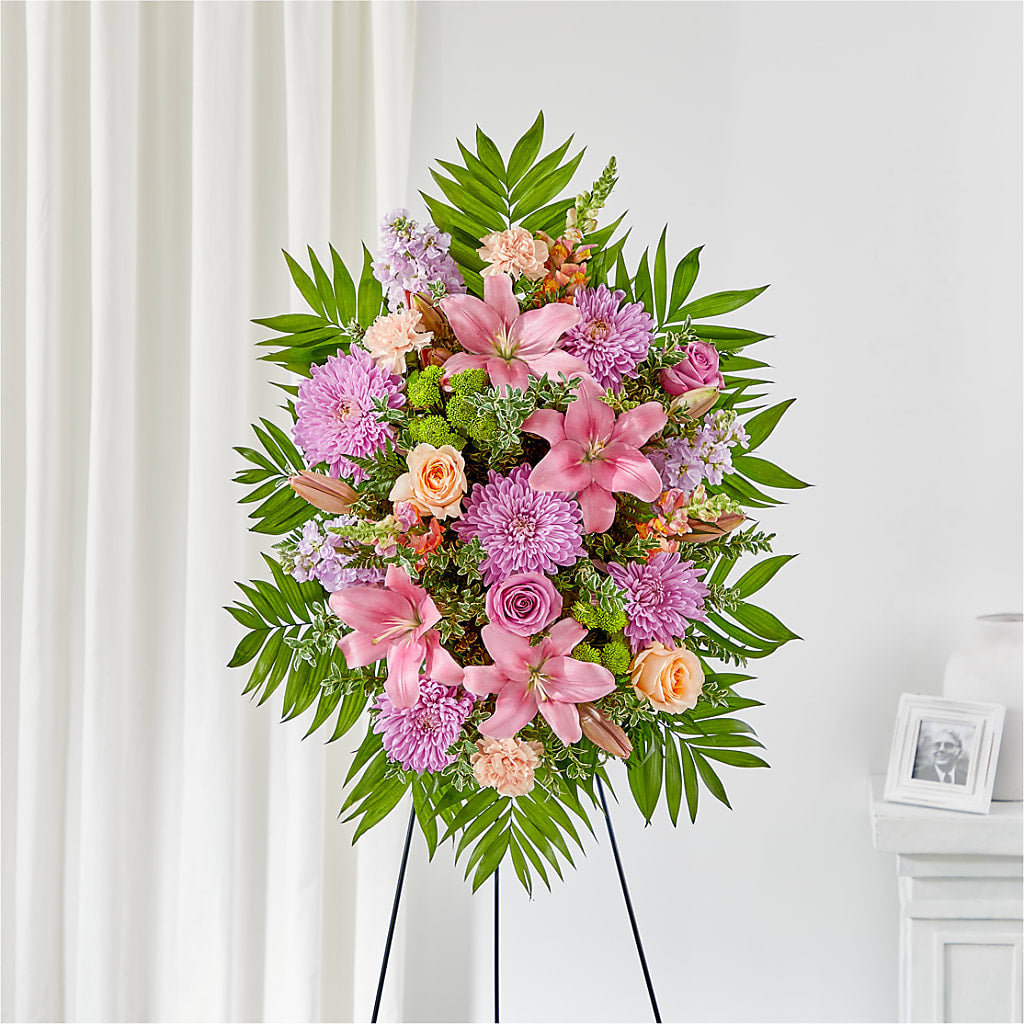 Love & Light Standing Spray – LARRY'S FLORIST, Cliffside Park NJ