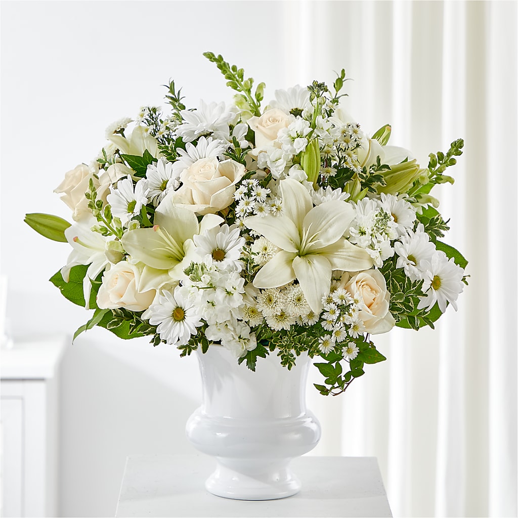 Uplifting Urn Arrangement – LARRY'S FLORIST, Cliffside Park NJ