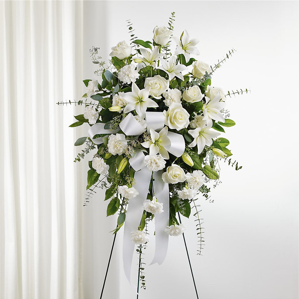 With Care Standing Spray – LARRY'S FLORIST, Cliffside Park NJ