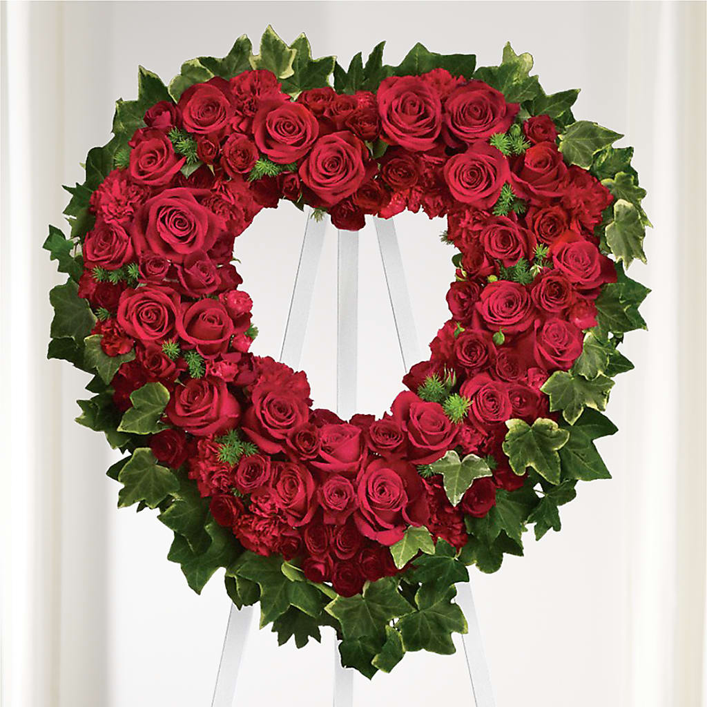 Wholehearted Standing Spray – LARRY'S FLORIST, Cliffside Park NJ