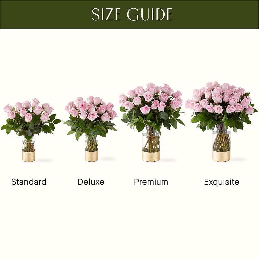 Picture Perfect Pink Rose Bouquet – LARRY'S FLORIST, Cliffside Park NJ