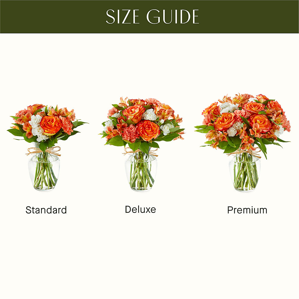 Apricot Glow Bouquet – LARRY'S FLORIST, Cliffside Park NJ