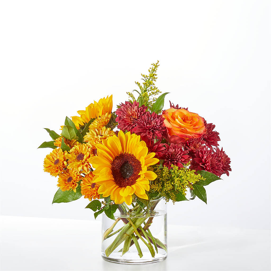 Flannel Scarf Bouquet – LARRY'S FLORIST, Cliffside Park NJ