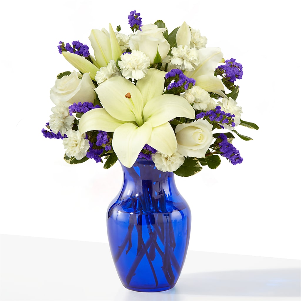 Sapphire Rush Bouquet – LARRY'S FLORIST, Cliffside Park NJ