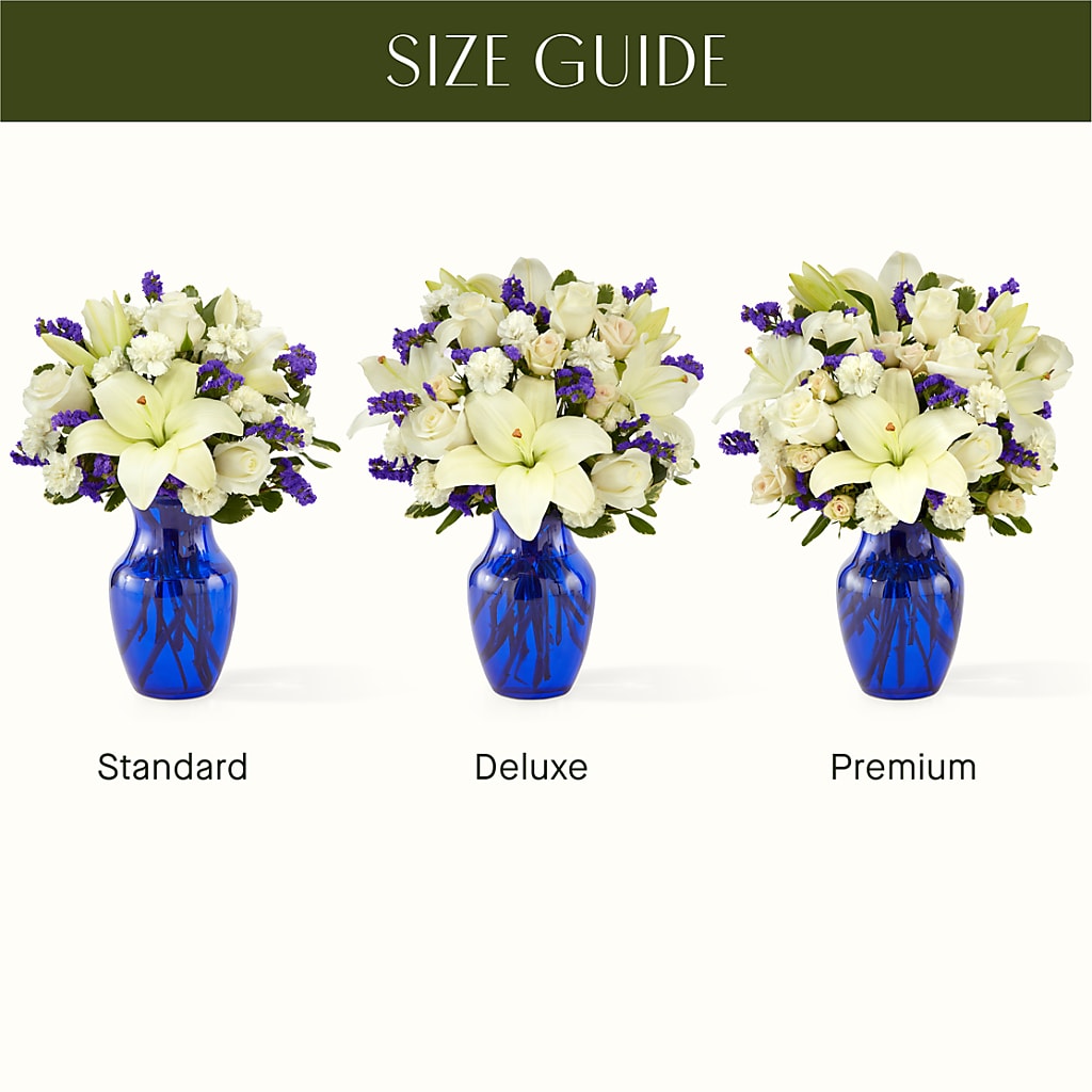 Sapphire Rush Bouquet – LARRY'S FLORIST, Cliffside Park NJ