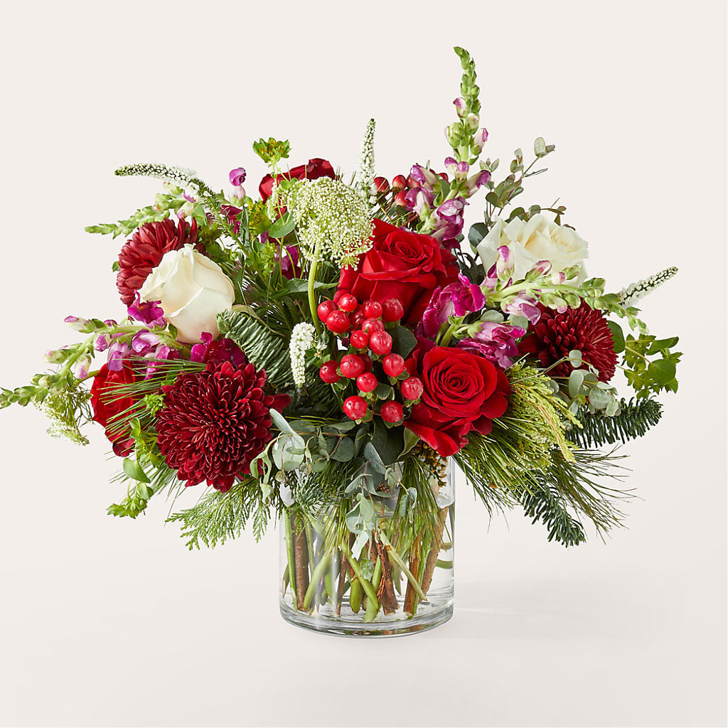 Cranberry Fizz Bouquet – LARRY'S FLORIST, Cliffside Park NJ