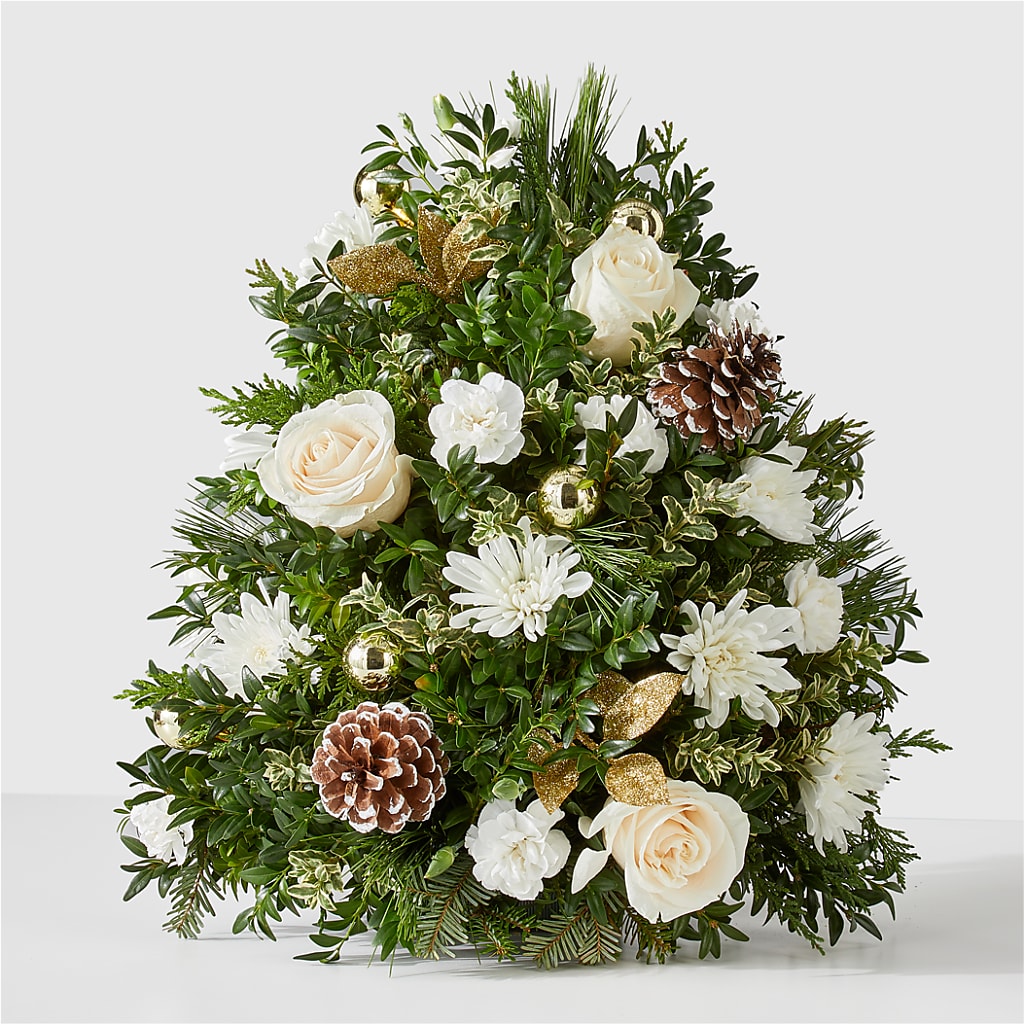 Snowed In Tree – LARRY'S FLORIST, Cliffside Park NJ