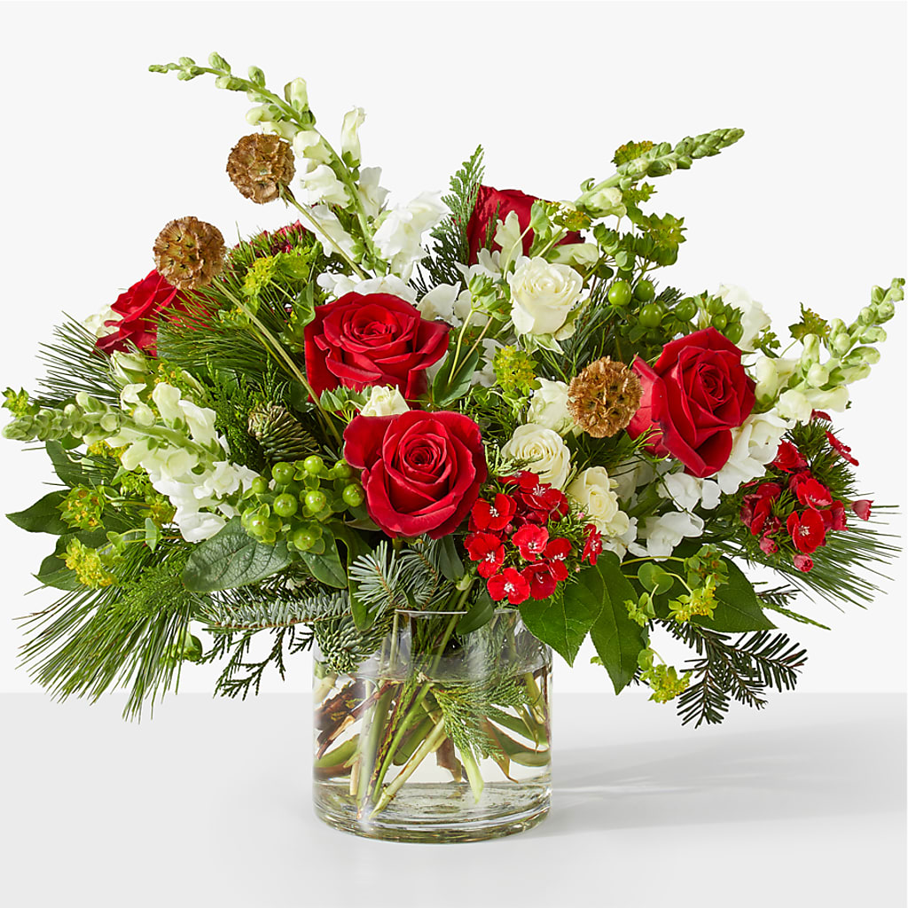 Deck the Halls Bouquet – LARRY'S FLORIST, Cliffside Park NJ