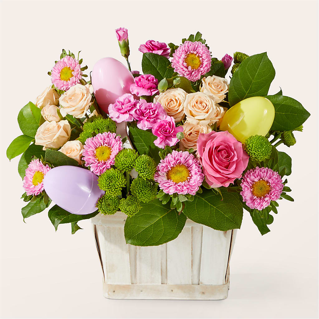 Get Eggcited Basket – LARRY'S FLORIST, Cliffside Park NJ
