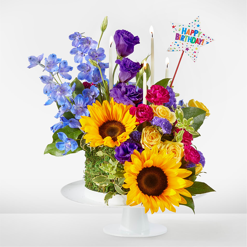 Star of the Day Floral Cake – LARRY'S FLORIST, Cliffside Park NJ