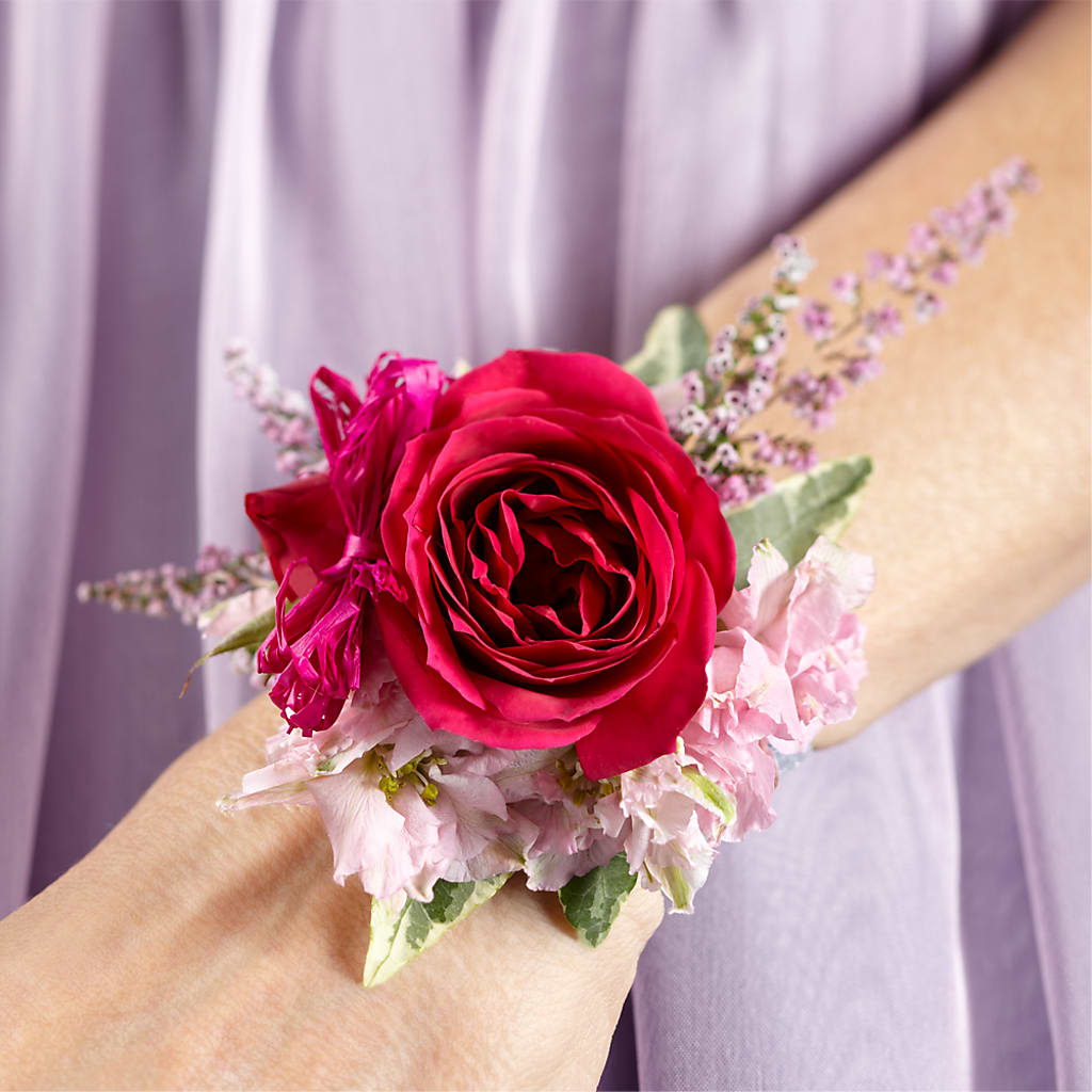 Rose Charm Corsage – LARRY'S FLORIST, Cliffside Park NJ