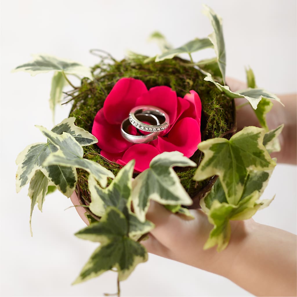 Lila Rose Ring Nest – LARRY'S FLORIST, Cliffside Park NJ