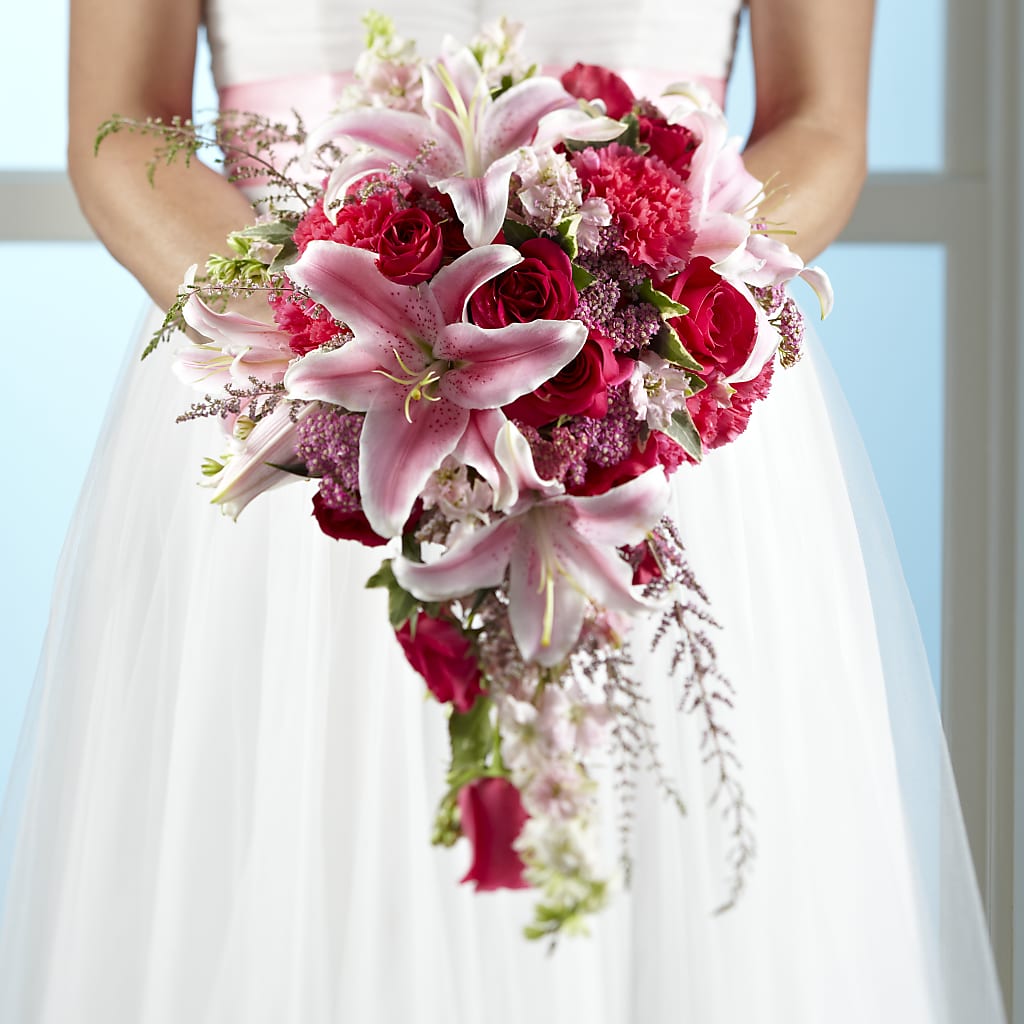 Lily & Rose Bouquet – LARRY'S FLORIST, Cliffside Park NJ