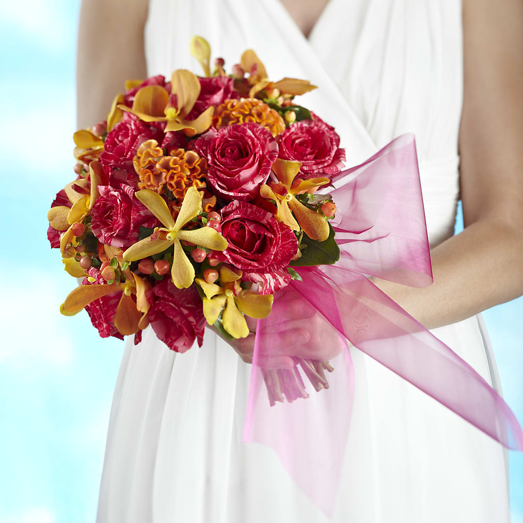 Brilliant Shades of Love Bouquet – LARRY'S FLORIST, Cliffside Park NJ