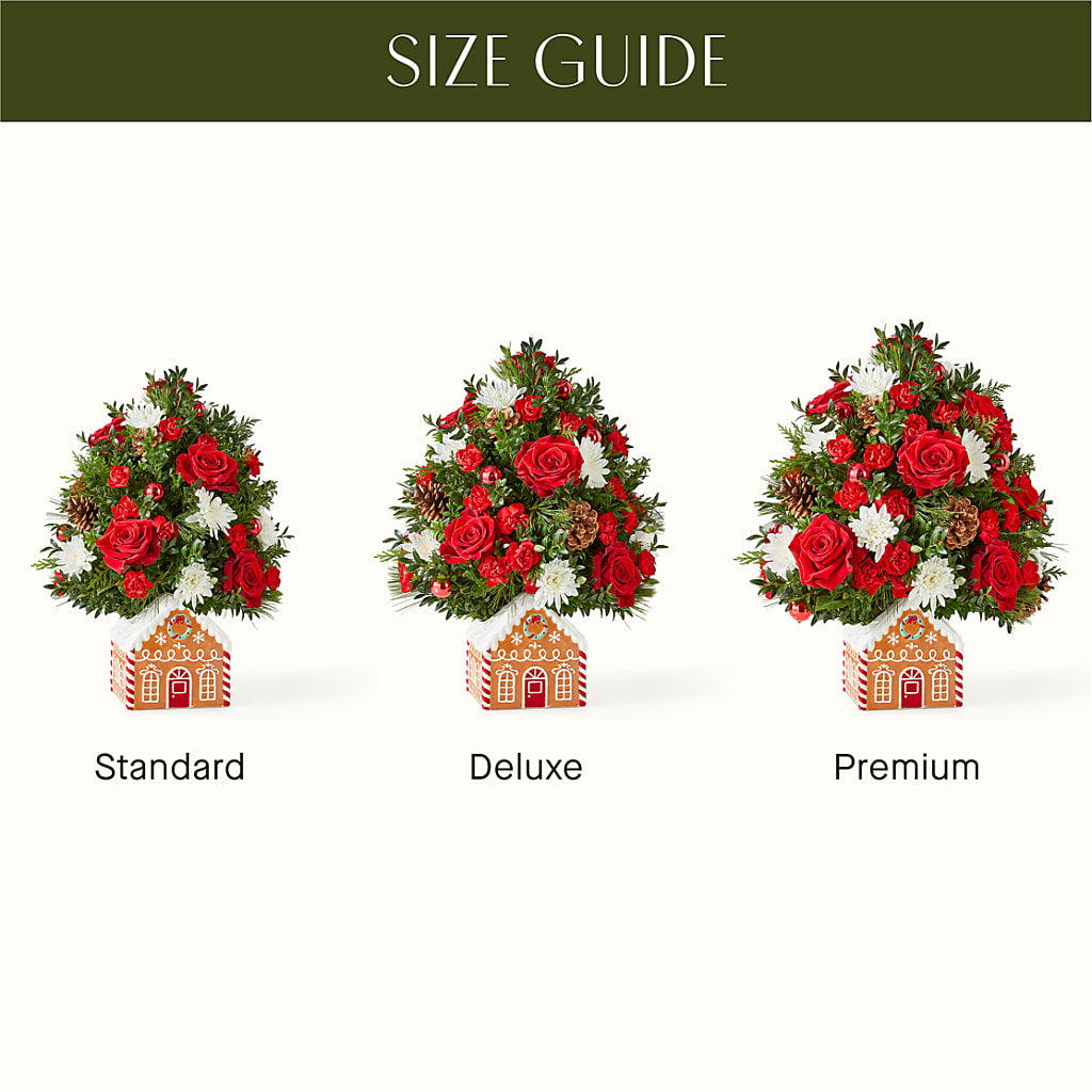 Spiced Gingerbread Tree – LARRY'S FLORIST, Cliffside Park NJ